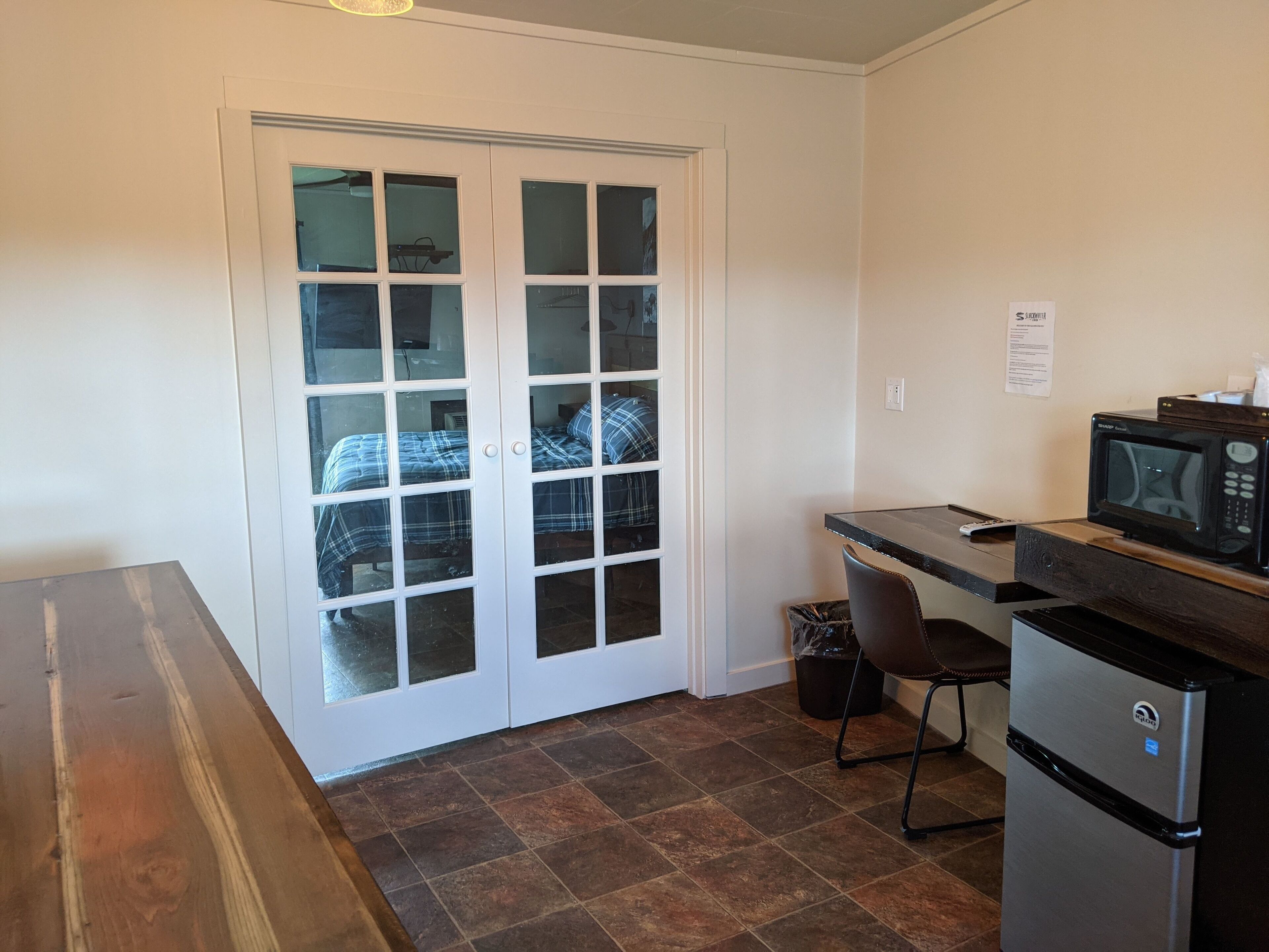 豪華單人房, 1 張特大雙人床, 山景 | 獨特裝潢、書桌、筆電工作空間、折疊床/加床