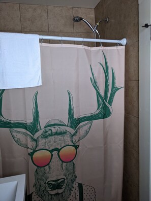 Standard Double Room, 2 Queen Beds | Bathroom - Slackwater Inn (Buena Vista)