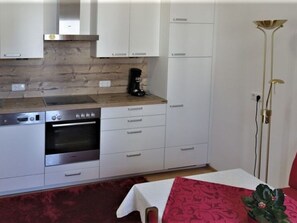 Oven, dishwasher, coffee/tea maker, electric kettle
