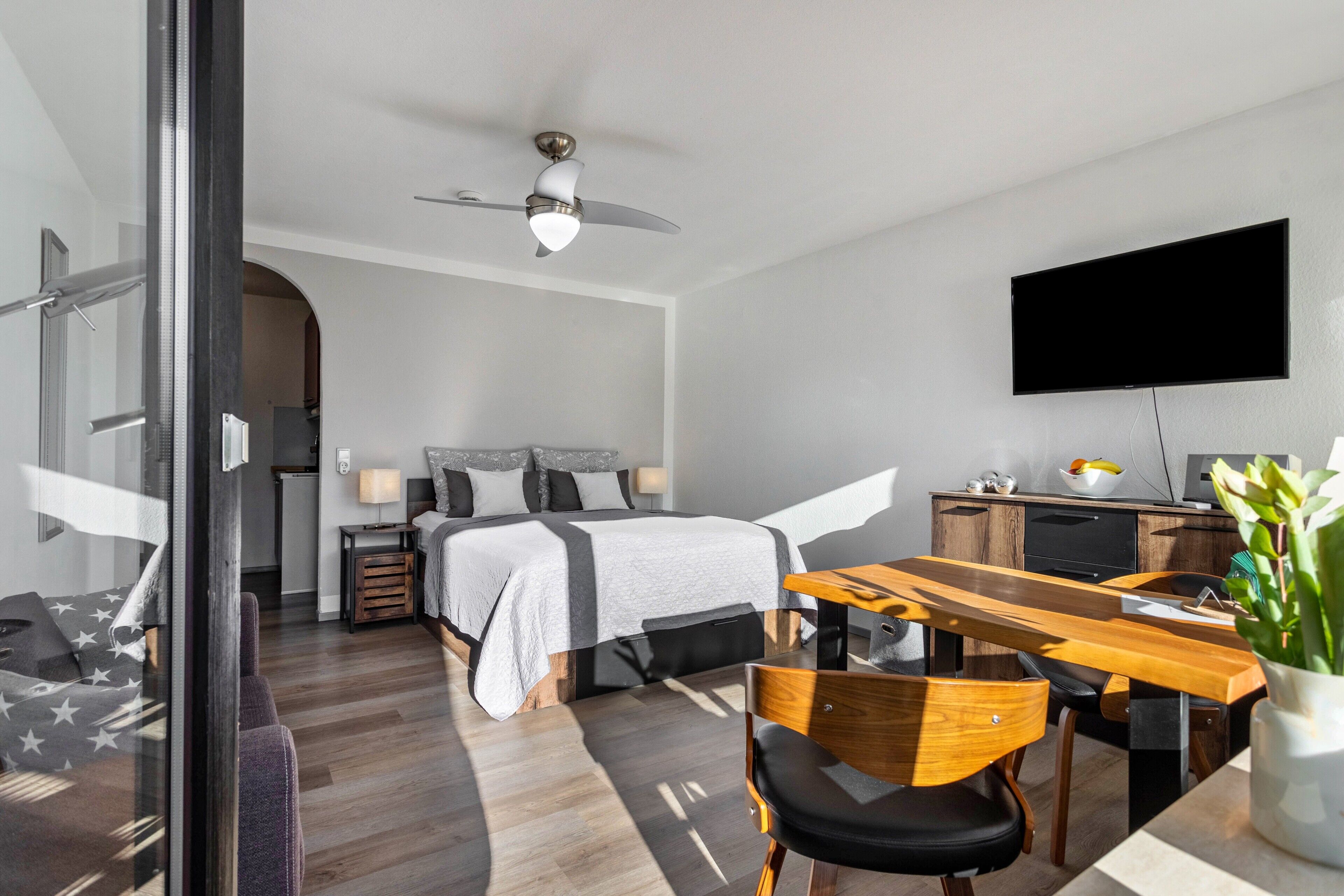 1 Schlafzimmer, kostenloses WLAN, Bettwäsche