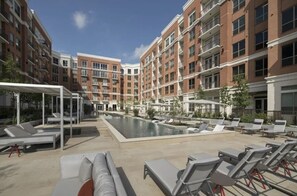 Pool - Pool View Furnished Apartment in Spring, TX (Spring)