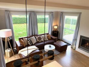 تلفزيون ذكي، مدفأة، مشغل دي في دي، ستيريو