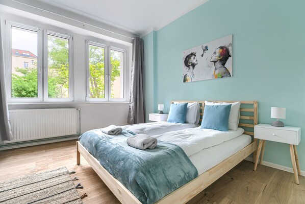 Apartment | 3 bedrooms, iron/ironing board, free WiFi, bed sheets