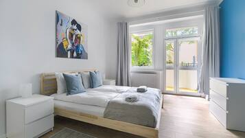 Apartment | 3 Schlafzimmer, Bügeleisen/Bügelbrett, kostenloses WLAN, Bettwäsche