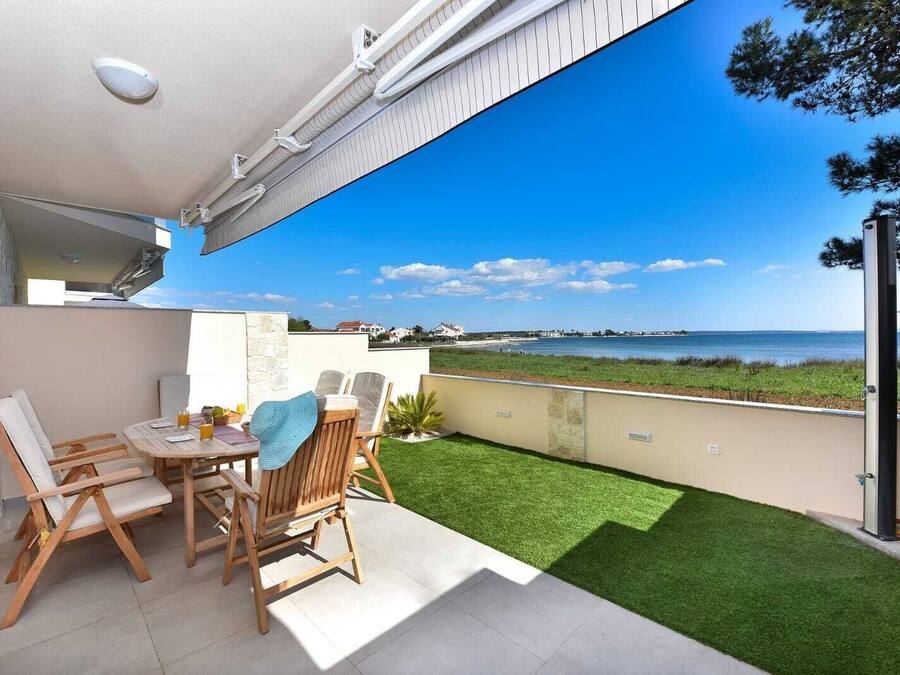 Villa familiare, 2 camere da letto, vista mare | Terrazza/patio