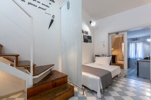 1 間睡房、熨斗/熨衫板、床單