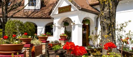 Fassade der Unterkunft