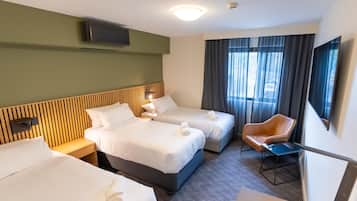 Trio Room (Singles) | 書桌、熨斗/熨衫板、免費 Wi-Fi、床單