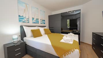 Leilighet | 1 soverom, strykejern/-brett, wi-fi (inkludert) og sengetøy