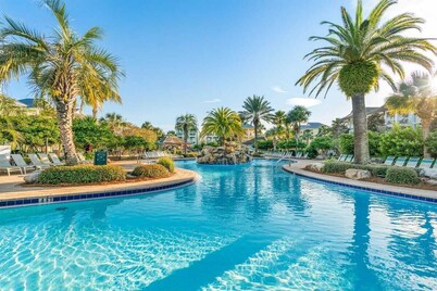 10-Min Walk to Beach | BBQ, Heated Pool &  Trolley