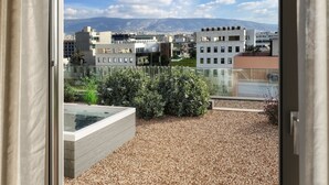 Leilighet, 1 soverom, spabadekar (Rooftop apartment & Terrace) | Byutsikt