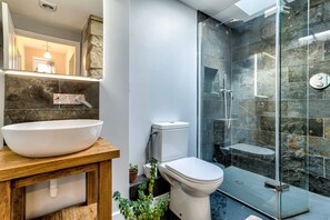 Shower, hair dryer