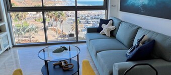 "Stunning sea and beach view apartment Herzeliya Pituach beach"