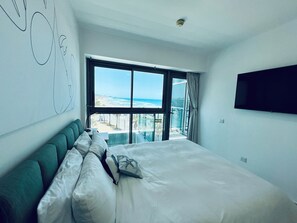 1 bedroom, iron/ironing board, travel crib, free WiFi