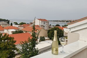 Comfort-lejlighed - 2 soveværelser - terrasse - havudsigt | Udsigt fra værelset