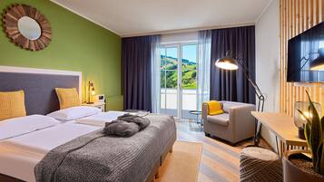 Minibar, in-room safe, desk, blackout drapes