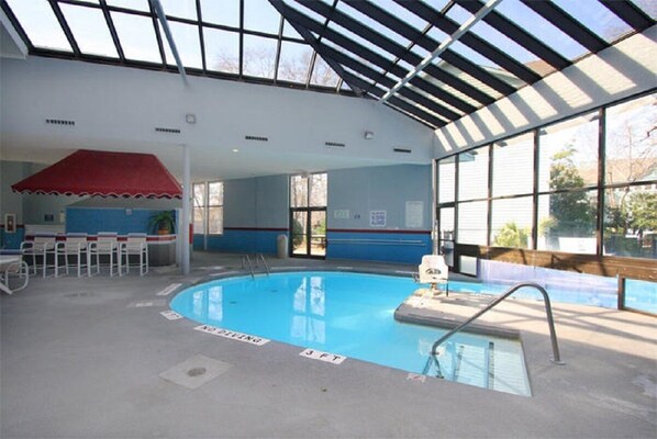 Indoor pool, outdoor pool