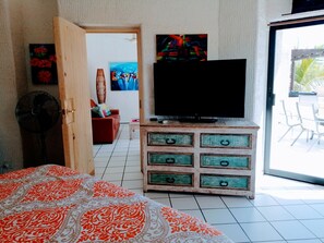 2 chambres, bureau, Wi-Fi gratuit, draps fournis