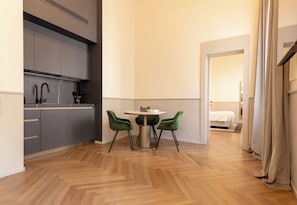 Apartment, 1 Bedroom | Living area