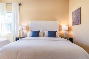 2 bedrooms, iron/ironing board, free WiFi, bed sheets