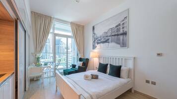 Studio | Blackout curtains, iron/ironing board, free WiFi, bed sheets