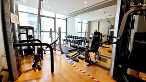 Gym - Marco Polo - Serene 1 BR APT amidst Golf Course with Gym & Pool (Dubai)