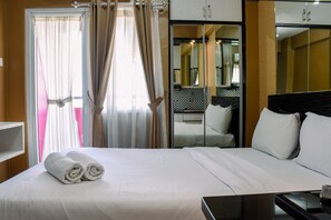 1 غرفة نوم وواي فاي مجانًا وملاءات أسرّة