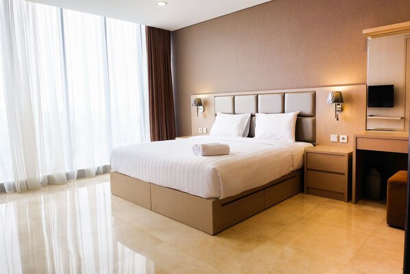 1 bedroom, free WiFi, bed sheets - Best South 1BR L'Avenue Apartment (Jakarta)