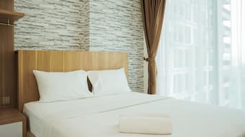 Kamar | 1 kamar tidur, Wi-Fi gratis, dan seprai linen