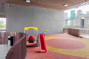 Children’s play area – outdoor - Cozy 1BR at The Ayoma Apartment (South Tangerang)