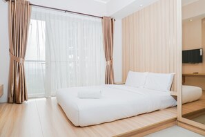 Kamar | 1 kamar tidur, Wi-Fi gratis, dan seprai linen