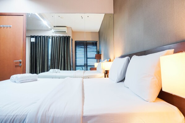Chambre | 1 chambre, accès au Wi-Fi (inclus), literie fournie
