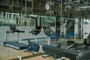 Fitness facility - Minimalist and Comfort Studio at Green Sedayu Apartment (Jakarta)
