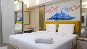 Chambre | 1 chambre, Wi-Fi gratuit, draps fournis