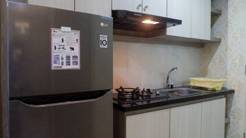 Chambre | Cuisine privée | Réfrigérateur, plaque de cuisson