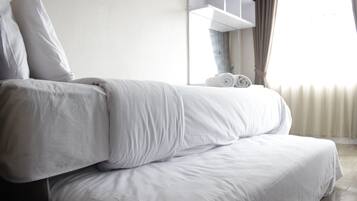 Kamar | 2 kamar tidur, Wi-Fi gratis, dan seprai linen