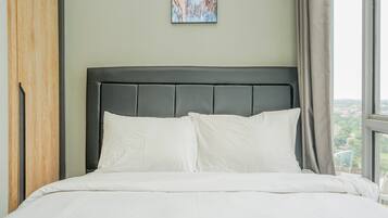 2 bedrooms, desk, iron/ironing board, free WiFi