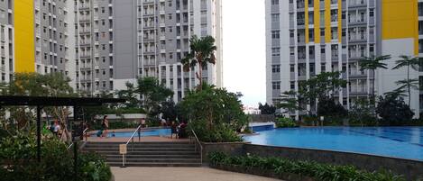 Alberca al aire libre