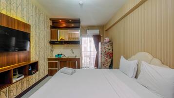 Quarto | 1 quarto, Wi-Fi de cortesia, roupa de cama