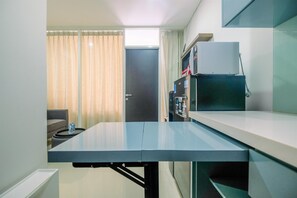 Interior - Cozy Living 1BR Apartment at Atlanta Residences (Depok)