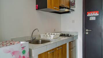 Chambre | Cuisine privée | Réfrigérateur, plaque de cuisson