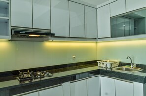 Chambre | Cuisine privée | Réfrigérateur, plaque de cuisson