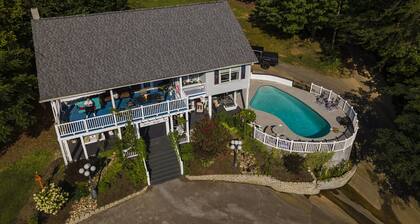 " In Ground Salt Water Pool." 3 bedrooms 2baths "Sleeps 8". 1st level.