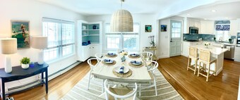 Stunning Beach Cottage just steps from Marblehead Harbor and Town