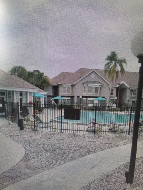 Alberca al aire libre 