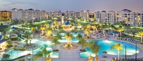 Indoor pool, outdoor pool