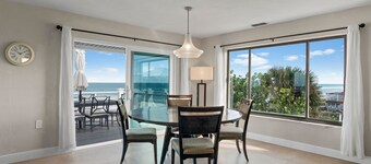Ocean Front Home! Spacious private home on large beachfront lot.