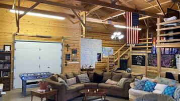 TV, fireplace, DVD player