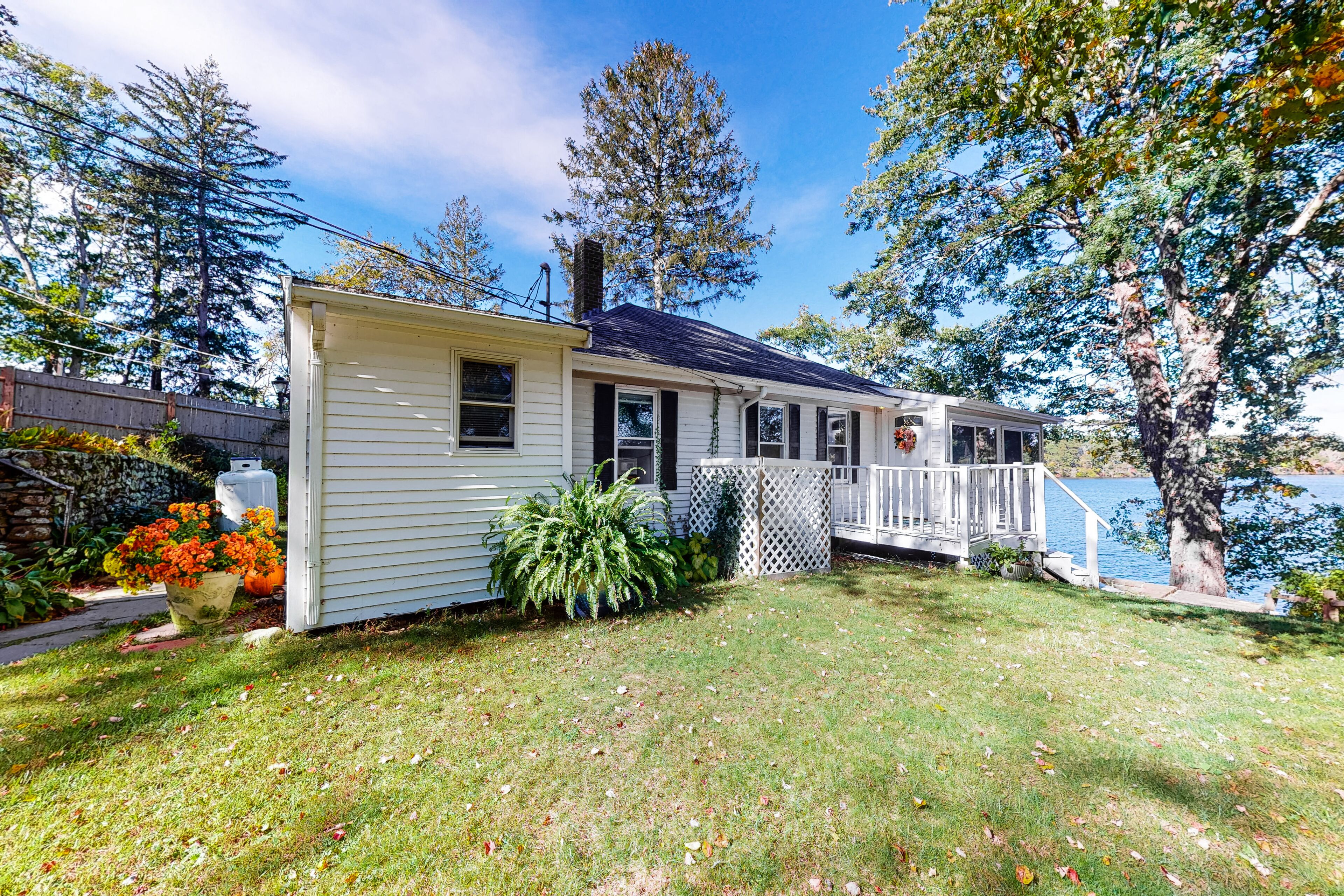 Historic Plymouth Lakefront Home w/ Fast WiFi, Lake Access, and Small Dock