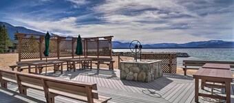 Deck & Beach Access: Lake Tahoe Shoreside Retreat!